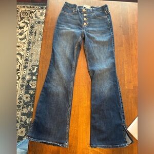 Abercrombie Kids Dark Blue Flare Jeans